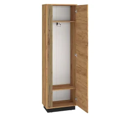 Colonne d'entree 1 porte Nilo Bois