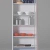 Colonne Multi-Usage Blanc Effet Bois H 182Cm