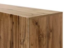 Come - buffet bas - effet bois - 2 portes, 1 tiroir et 1 niche - 150 cm - Best Mobilier