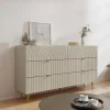 Commode 6 tiroirs - Beige - NORSIM