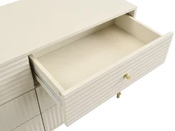 Commode 6 tiroirs - Beige - LOUREO