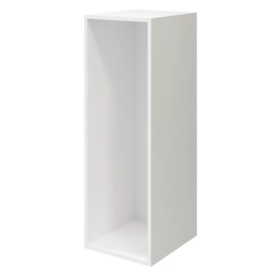 Commode 6 tiroirs anthracite et blanc GoodHome Atomia H. 112,5 x L. 37,5 x P. 47 cm