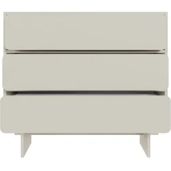 Commode 4 tiroirs grège 101 cm WUWU