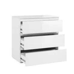 Commode 3 Tiroirs L80 cm - PRETORIA