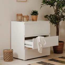 Commode 3 Tiroirs L80 cm - PRETORIA