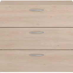 Commode 3 tiroirs PARISOT EASY LIFE chene effet bois 78 x 69 x 40 cm