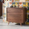 Commode 3 tiroirs Vox Mid - Bois