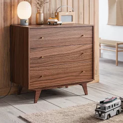 Commode 3 tiroirs Vox Mid - Bois