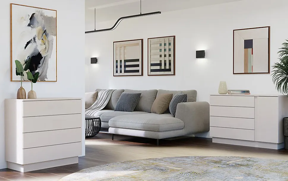 Commode, cachemire / beige, 85 x 66 x 40 cm