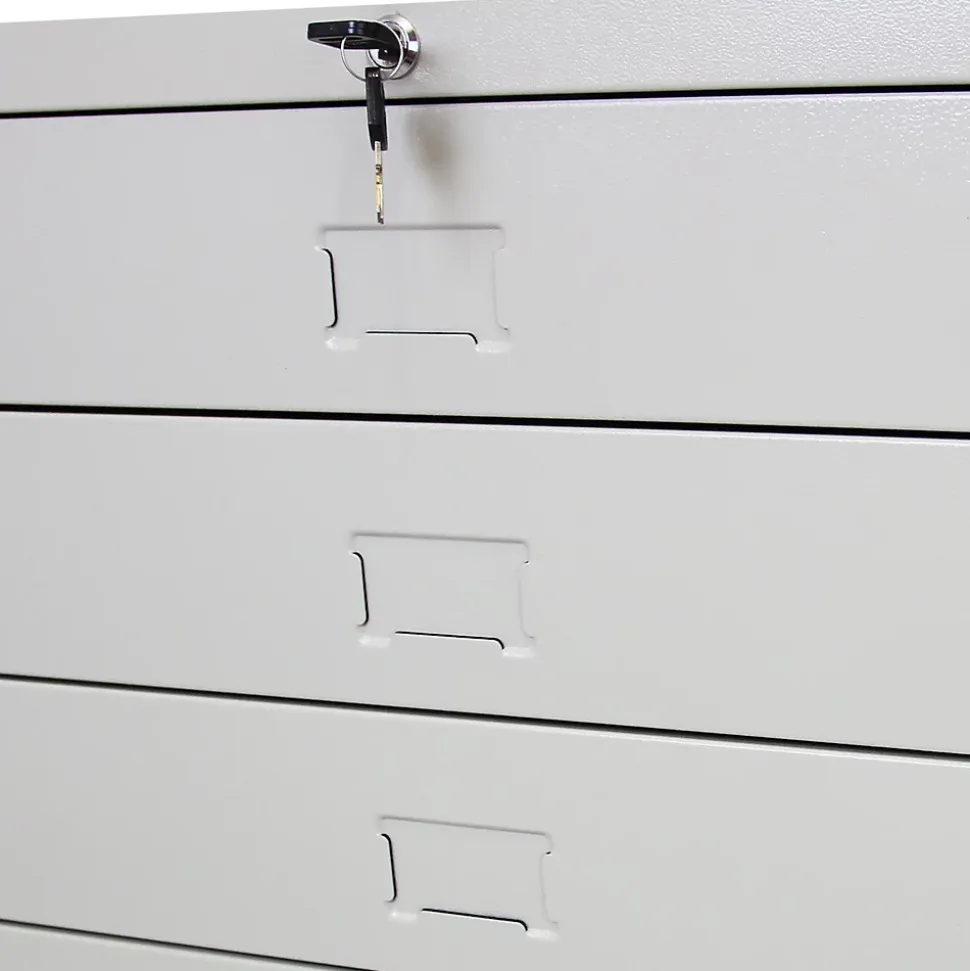 Commode D architectes Métallique, Verrouillable, à 5 Tiroirs A1