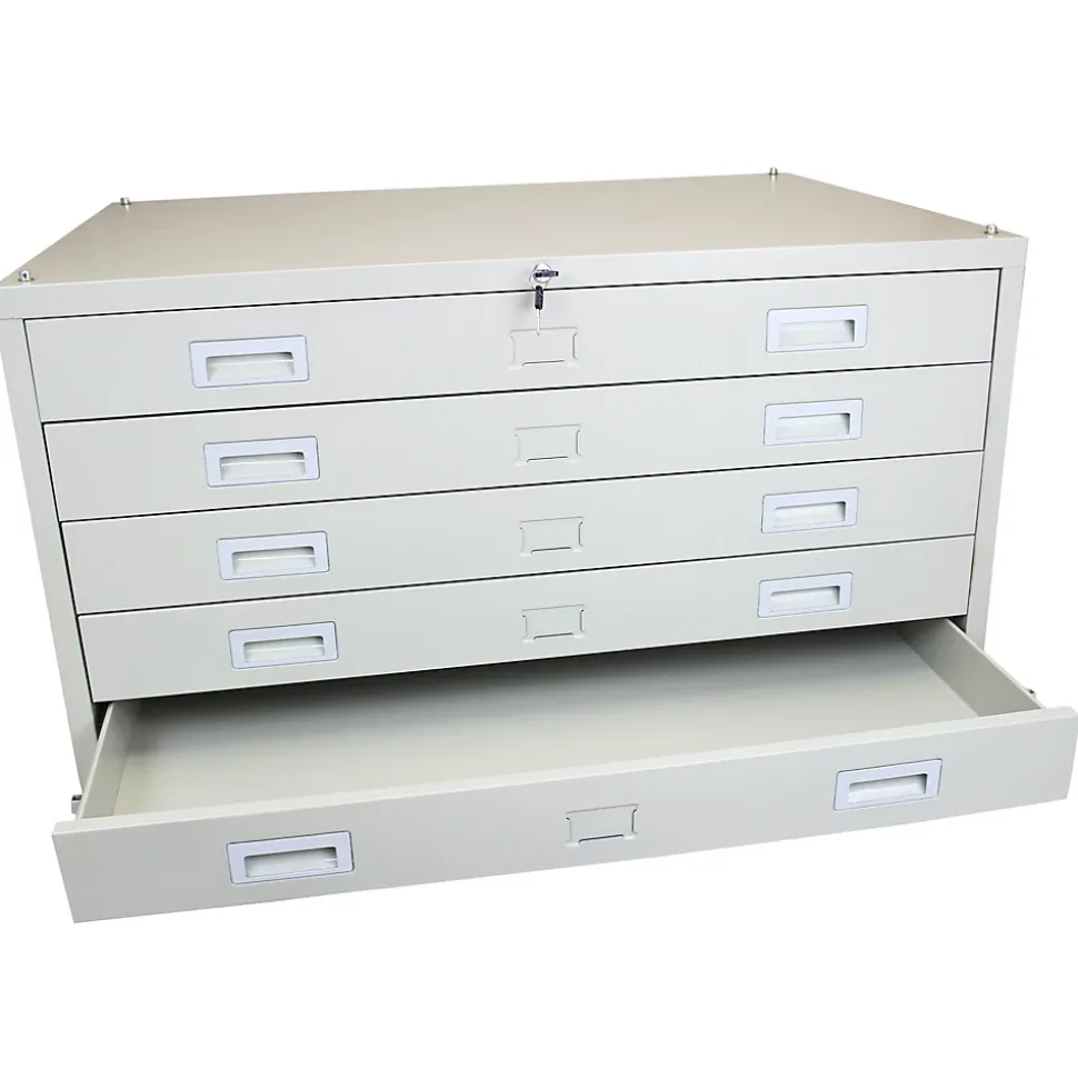 Commode D architectes Métallique, Verrouillable, à 5 Tiroirs A1