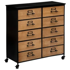 Commode double Baris - métal & bois - Atmosphera