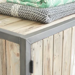 Commode en bois recyclé massif 150 cm