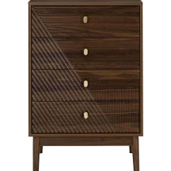 Commode en bois Tiffany - Marron