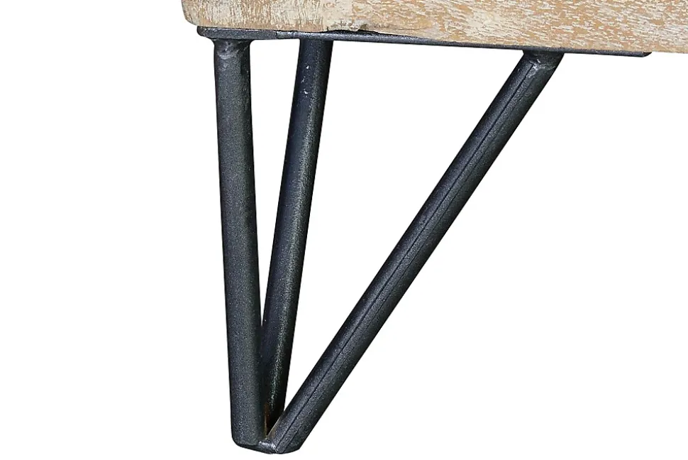 Commode en manguier blanc vieilli
