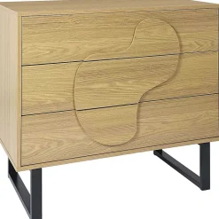 Commode en mdf et métal Calypso