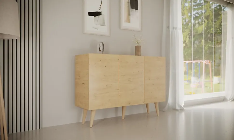 Commode Toronto Salon Style Moderne, Beaucoup d'Espace de Rangement