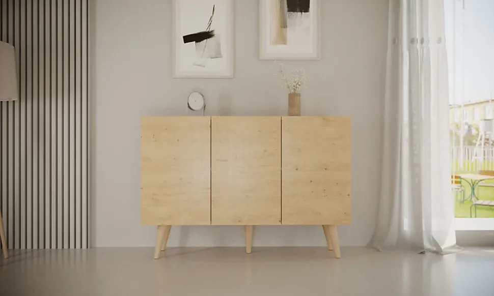 Commode Toronto Salon Style Moderne, Beaucoup d'Espace de Rangement