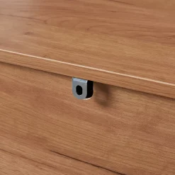 Commode Varkaus 90 x 70 x 40 cm effet chêne en.casa