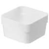 Compartiments blancs modulables pour tiroir - 10 x 10 x 6 cm