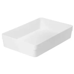 Compartiments blancs modulables pour tiroir - 30 x 20 x 6 cm