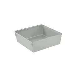 Compartiments modulables gris pour tiroir - 15 x 15 x 5 cm
