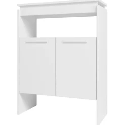 Comptoir bar Beaux Meubles Pas Chers FLOAT Blanc 67.5x29.5x90 cm