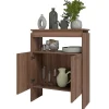 Comptoir BAR Float Beaux Meubles Pas Chers imitation châtaignier 67.5x29.5x90 cm