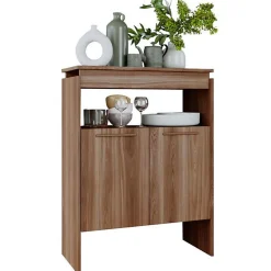 Comptoir BAR Float Beaux Meubles Pas Chers imitation châtaignier 67.5x29.5x90 cm