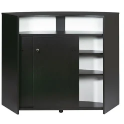 Comptoir d'accueil Beaux Meubles Pas Chers Rock 451 Noir 134x55x104
