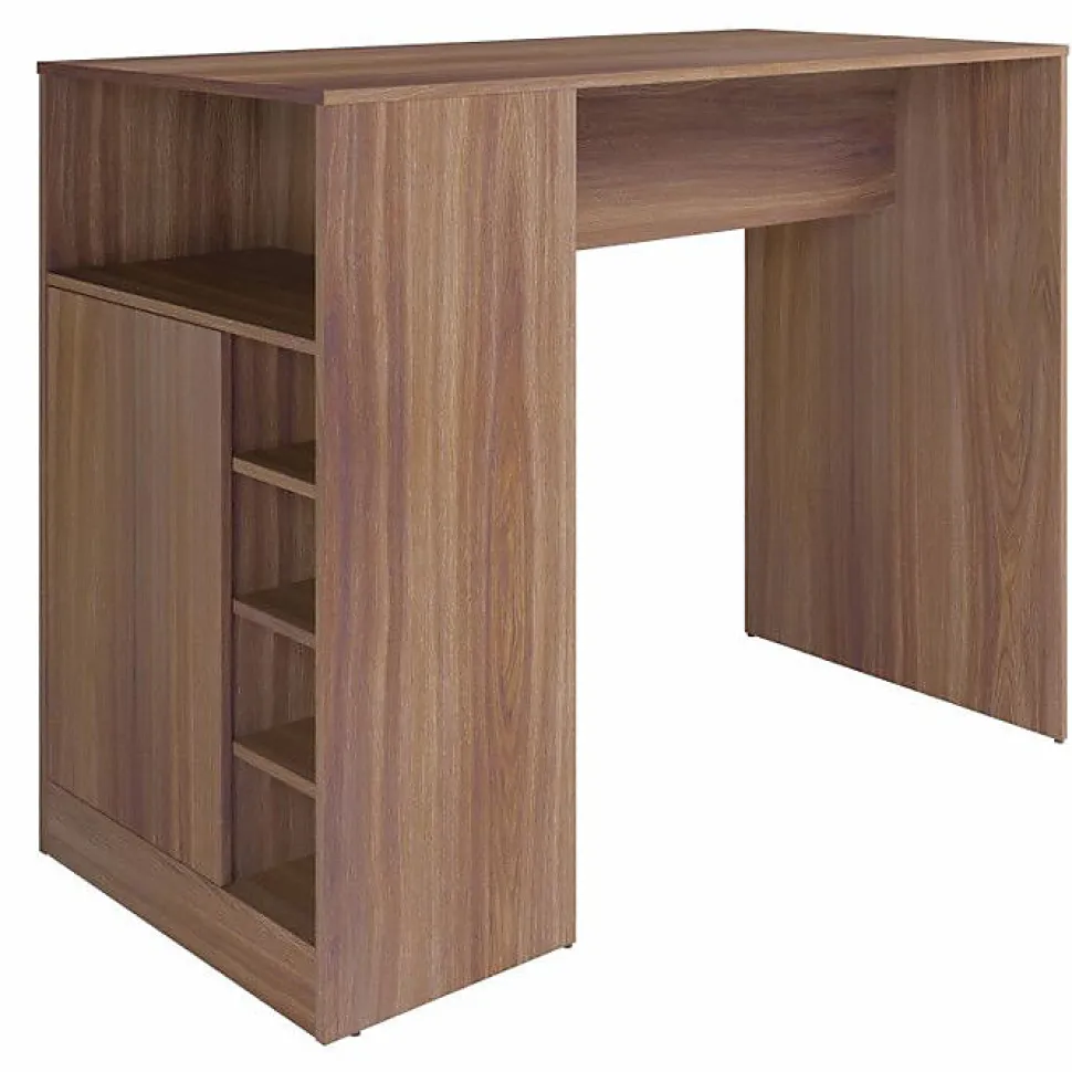 Comptoir de cuisine BEAUX MEUBLES PAS CHERS BMU58-164 imitation châtaignier 135x