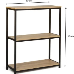 Console 3 niveaux DETROIT design industriel