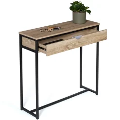 Console 1 tiroir DETROIT design industriel