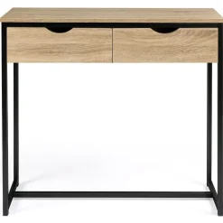 Console 2 tiroirs DETROIT design industriel