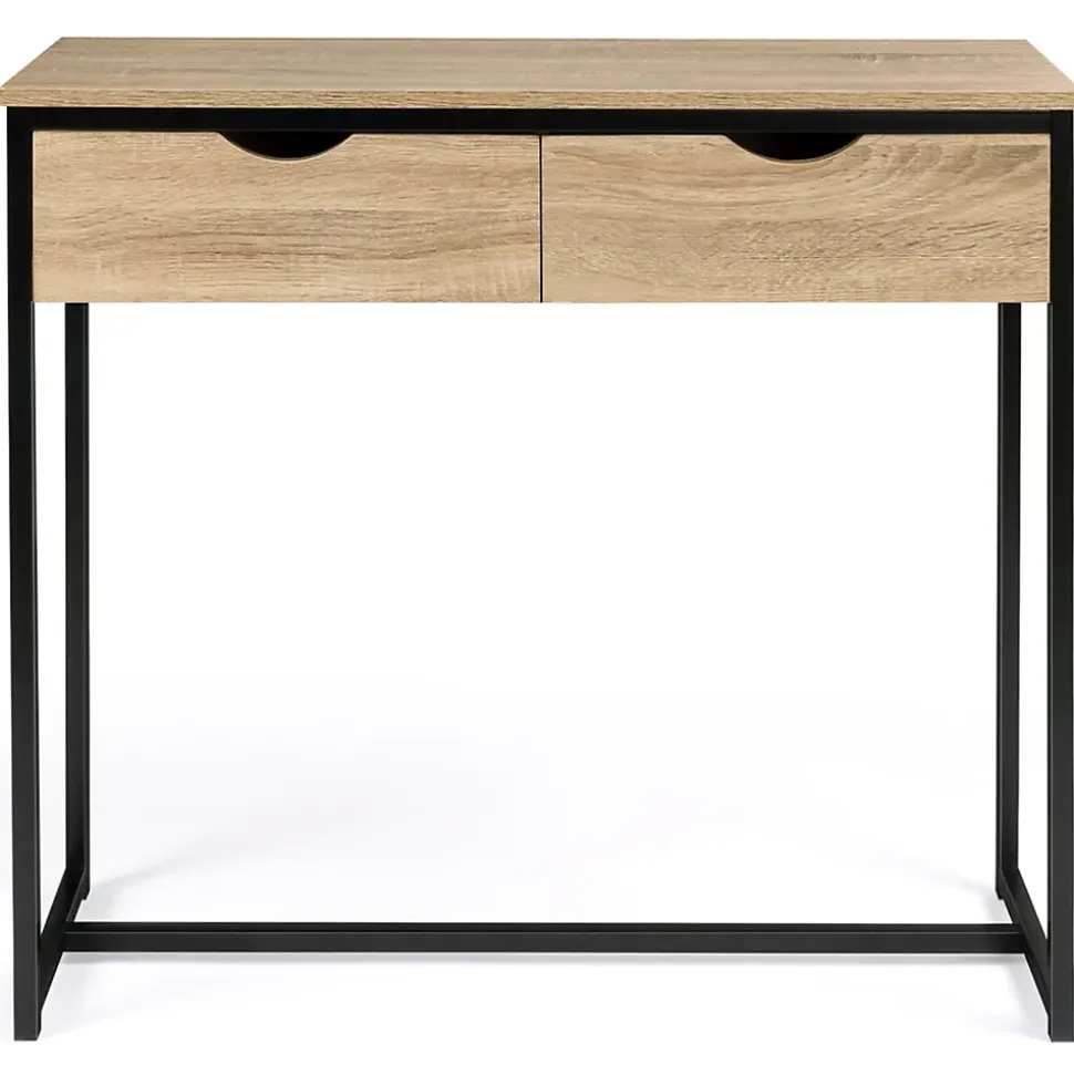 Console 2 tiroirs DETROIT design industriel