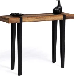 Console AUSTRIA bois pied épingle