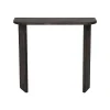 Console Benigna, Table polyvalente, Armoire de rangement, Bureau du couloir, 100x30 h90 cm, Anthracite