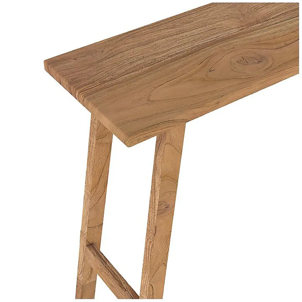 Console Cahya en bois de teck recyclé - Cahya
