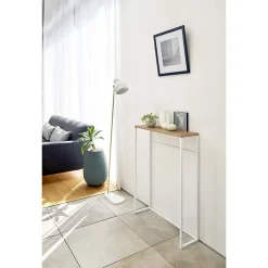 Console d'entrée en bois et métal Tower