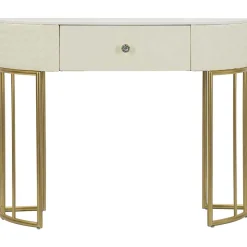 Console effet matelassé Sharon 100x40x75 cm