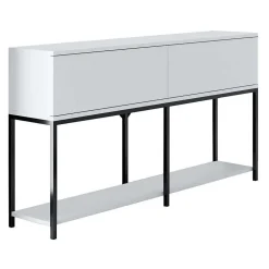 Console en agglomeré et métal Lord