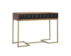 Console en bois de manguier et structure en fer