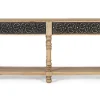 Console en bois de manguier au design artisanal