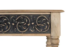 Console en bois de manguier au design artisanal