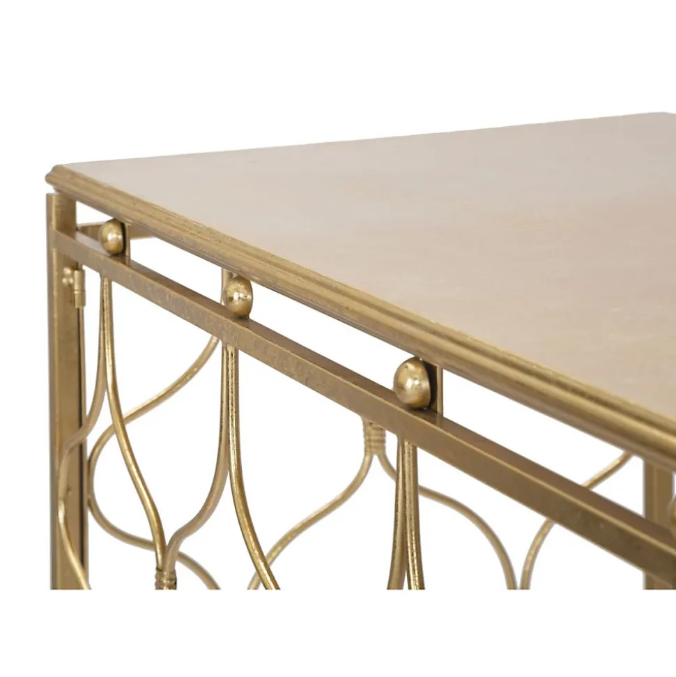 Console en métal doré Arab 96.5x41x78 cm