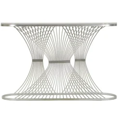 Console en métal Stripe 120x35x79 cm