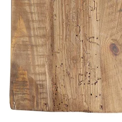 Console L. 100 cm en bois massif de pin recyclé 2 tiroirs - CHALET