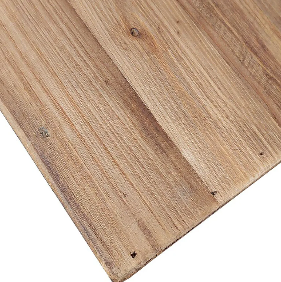 Console L. 100 cm en bois massif de pin recyclé 2 tiroirs - CHALET