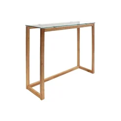Console plateau en verre - - Type: Console