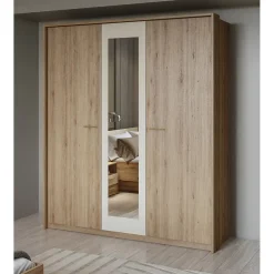 Contour de finition design VERTIGO Pour armoire 3 portes Chene sauvage Elément décoratif